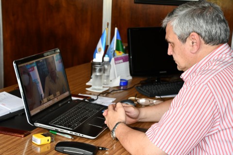 Reunión virtual con el Gobernador Bonaerense