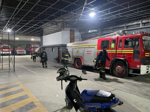 Los Bomberos Voluntarios fueron víctimas de una broma de mal gusto