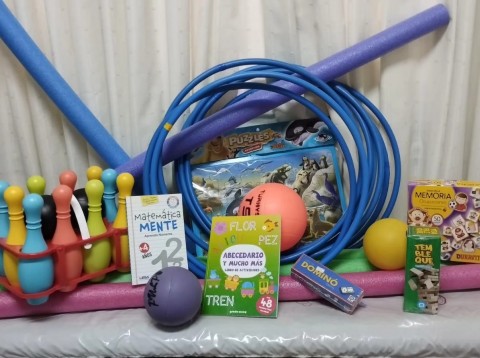 El Hogar de Adultos Mayores de Quenumá recibió materiales lúdicos