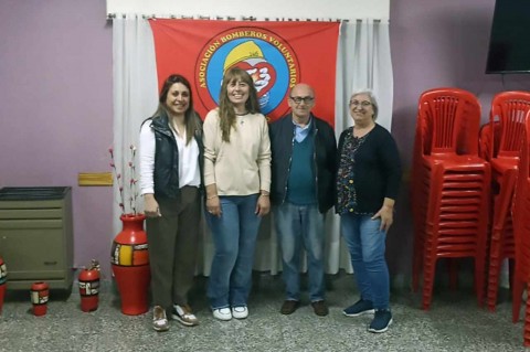 Bomberos Voluntarios entregó premios de su rifa