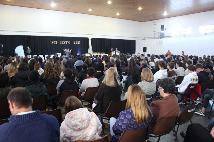 Con reencuentro y emoción, la Escuela Técnica festejó su cincuentenario 