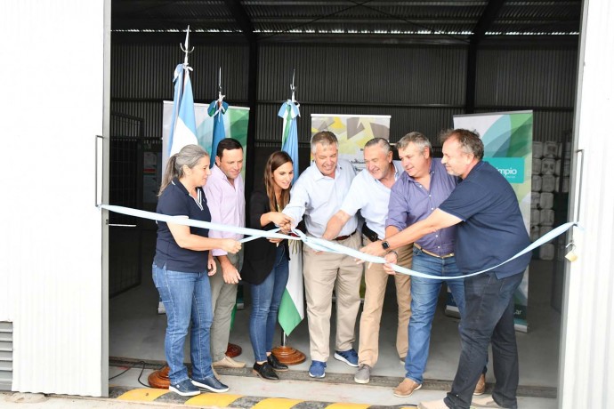 Inauguraron el centro de acopio de envases vacíos de fitosanitarios