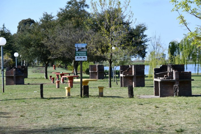 Vandalismo en el Paseo del Lago y el ex Matadero Municipal