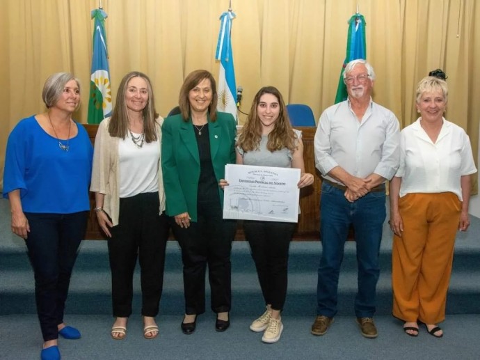 Nuevas profesionales egresadas en la sede de la UPSO