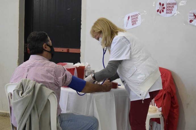 Exitosa primera colecta anual de sangre