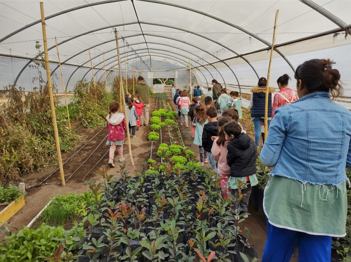 Alumnos del Jardín de Infantes 903 visitaron el Vivero Municipal