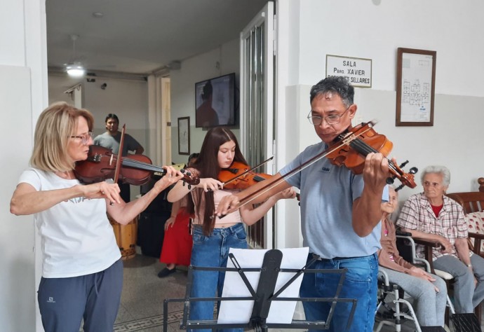 Talleres Municipales realizaron un muestreo en el Hogar de Ancianos