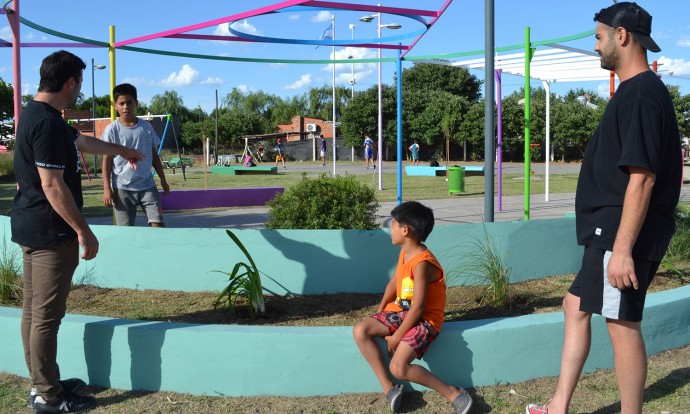 Habilitaron la Plaza del CIC del barrio “La Unión”
