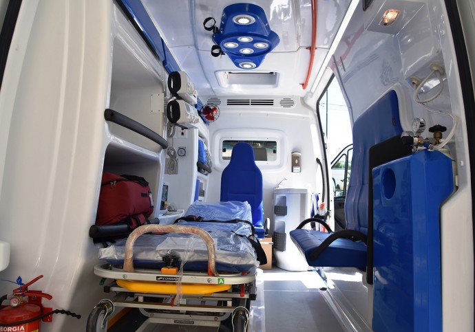El sistema de salud incorporó una ambulancia de alta complejidad 