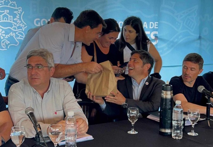 Empresarios salliquelenses estuvieron con el gobernador Kicillof