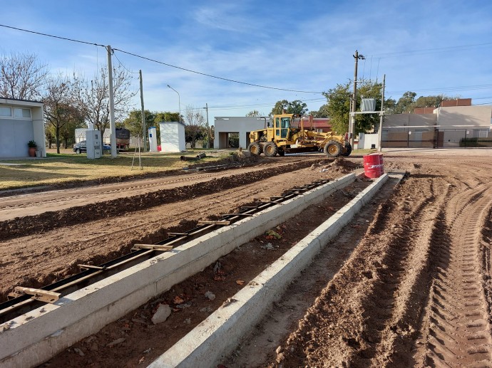 Avanza la obra de la Avenida Ituzaingó