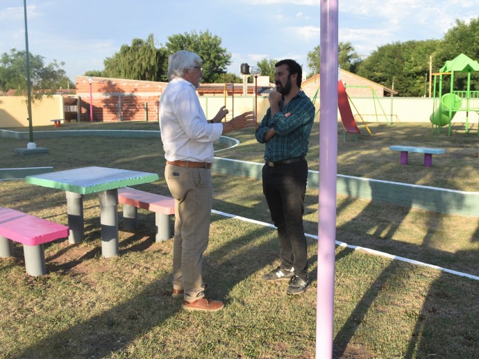 Habilitaron la Plaza de la Sala de Primeros Auxilios Dr. Palo