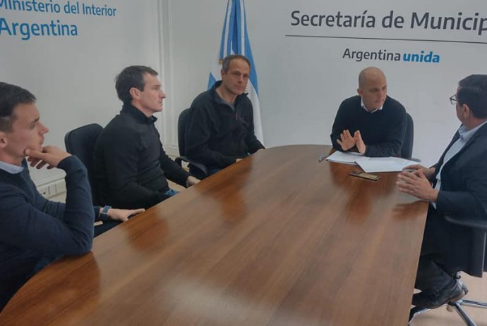 Pacheco firmó un convenio con el Ministerio del Interior de la Nación