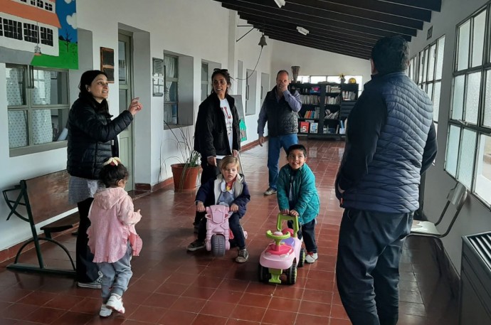 Autoridades municipales visitaron el servicio del JIRIMM N° 3