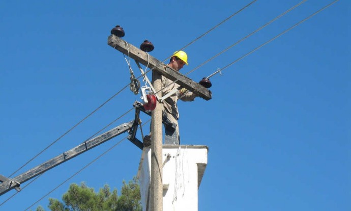 Corte programado de energía en Salliqueló