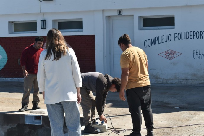 Avanza el proyecto de piletas en el Complejo Polideportivo