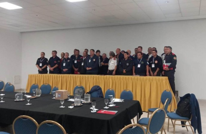 Bomberos de Salliqueló en el Congreso Federativo en Mar del Plata