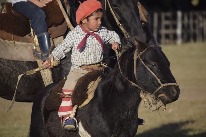 Gran participación en una nueva “Cabalgata Aniversario”