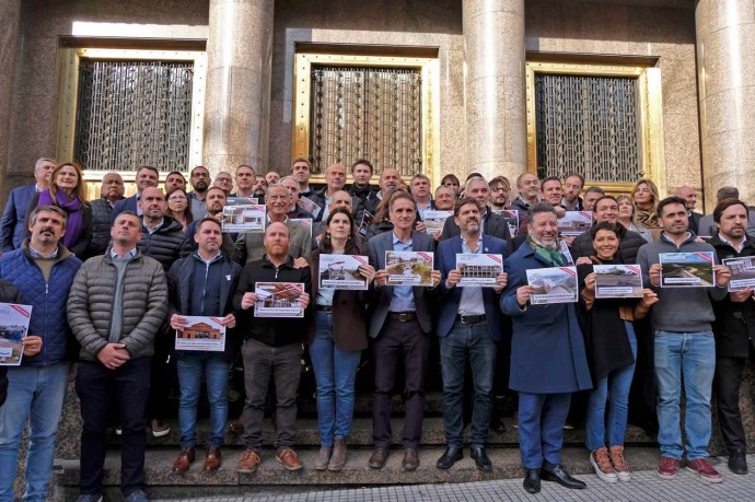 Succurro participa del reclamo por la deuda de la Nación con la Provincia