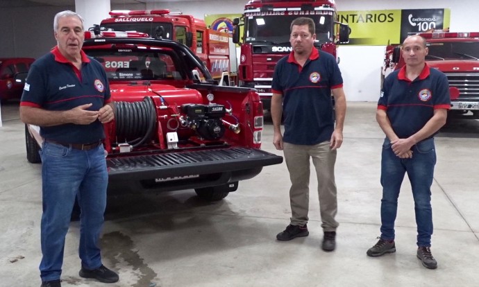 Bomberos Voluntarios presentó la Estadística Anual de Servicios 2022