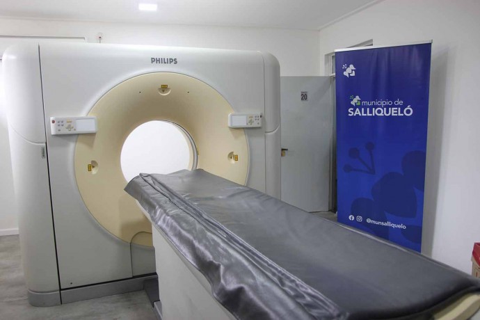 Inauguraron la sala de tomografía en el Hospital Municipal