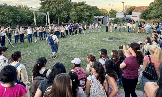 El Grupo Scout San José vivió un fin de semana inolvidable en Pehuen Có