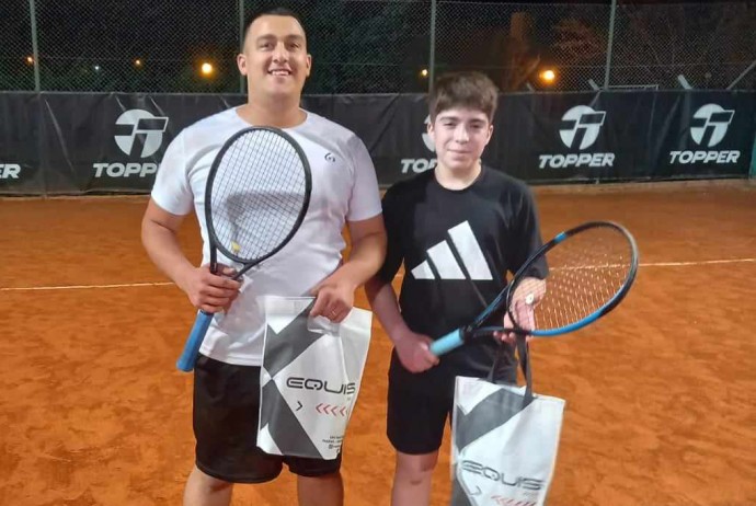 Salliquelenses participaron del Ranking de Tenis de Casbas