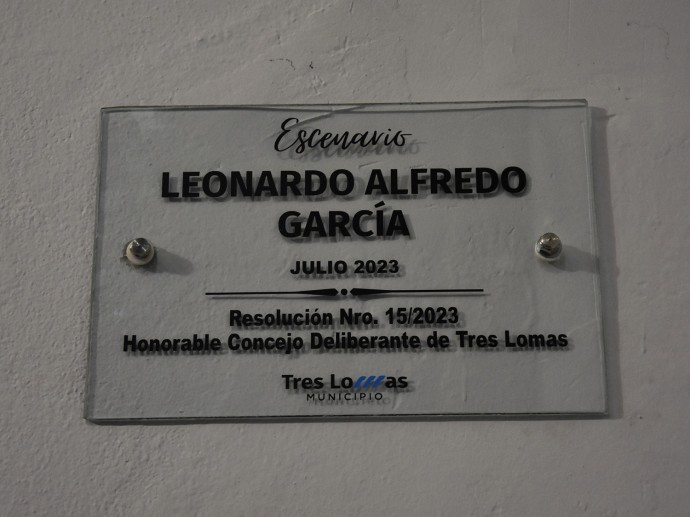 Nominaron “Leonardo Alfredo García” al escenario de la Vieja Usina