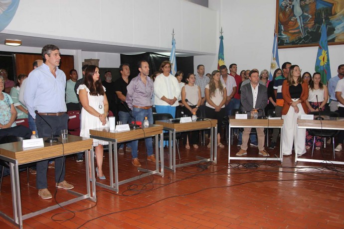 El intendente inauguró las sesiones ordinarias del HCD