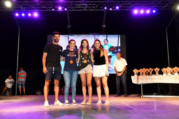 Entregaron reconocimientos en una nueva Fiesta del Deporte