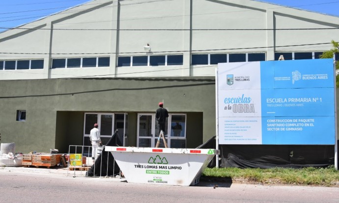 Acompañamiento económico para obras en la Escuela Primaria 1