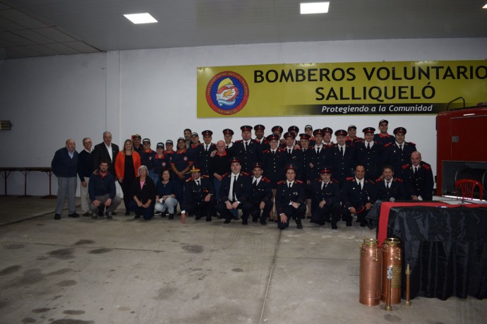 Rodrigo Nevado juró como nuevo Jefe del Cuerpo Activo de Bomberos