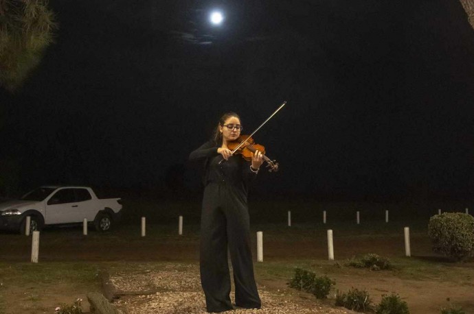 Novedoso evento bajo la luna llena en la explanada del Hotel “La Posta” 