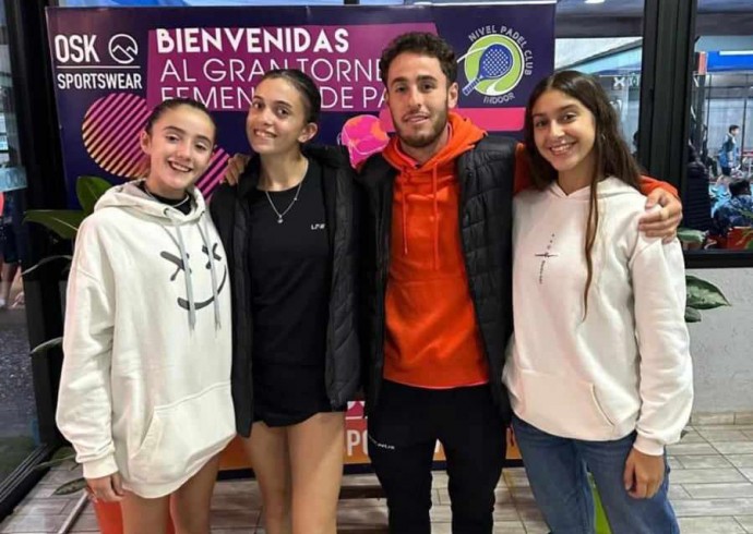 Alumnos del Newbery participaron del Nacional de Padel de Menores