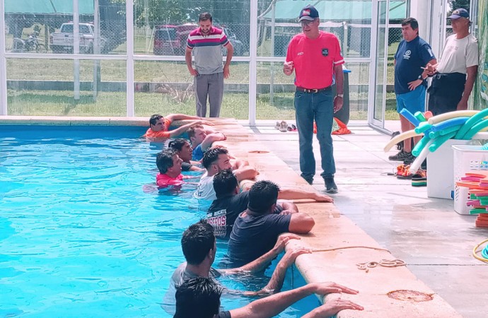 Los integrantes del BERA 7 se capacitaron en Tres Lomas
