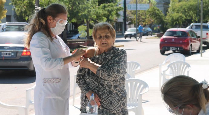 Se retoma la Vacunación Antigripal de mayores de 65 años