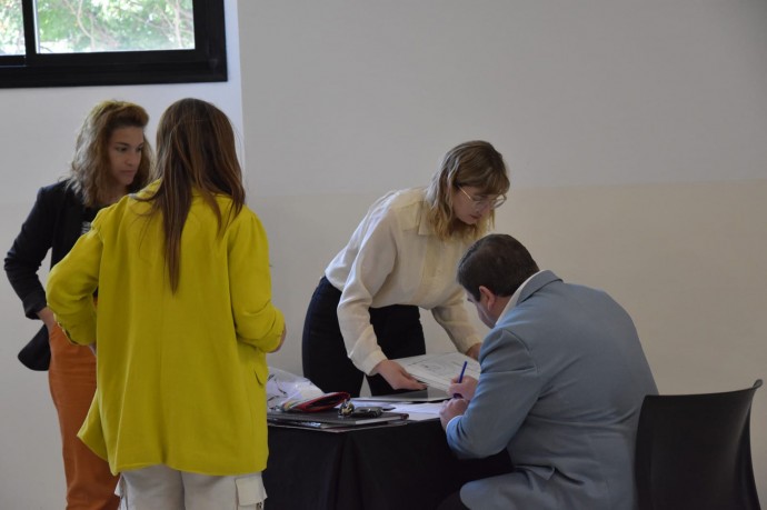 Acto de colación de la UPSO en el Centro Educativo y Tecnológico 