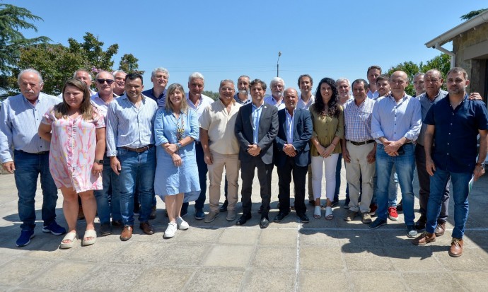 Carrera participó de la convocatoria provincia para el programa “Arriba Parques”