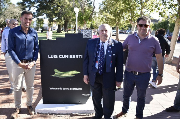 Con homenaje a ex combatientes, se conmemoró el 2 de Abril