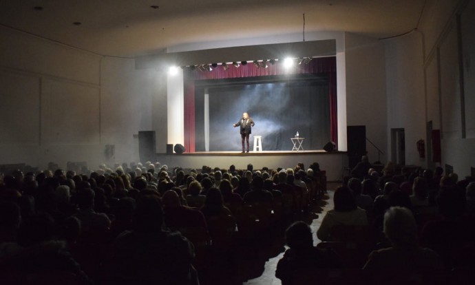 Se presentó Cacho Garay en la Sociedad Italiana