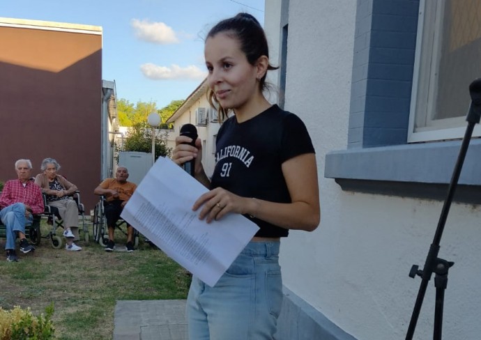 Reiniciaron las jornadas “Una tarde con los abuelos”