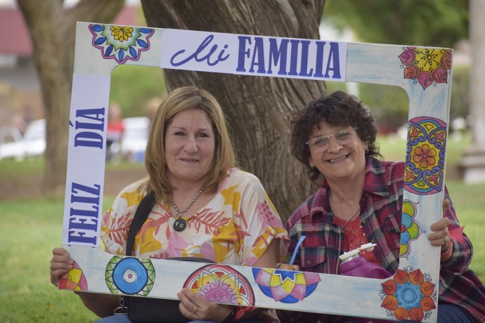 Jornada recreativa en la Plaza San Martín