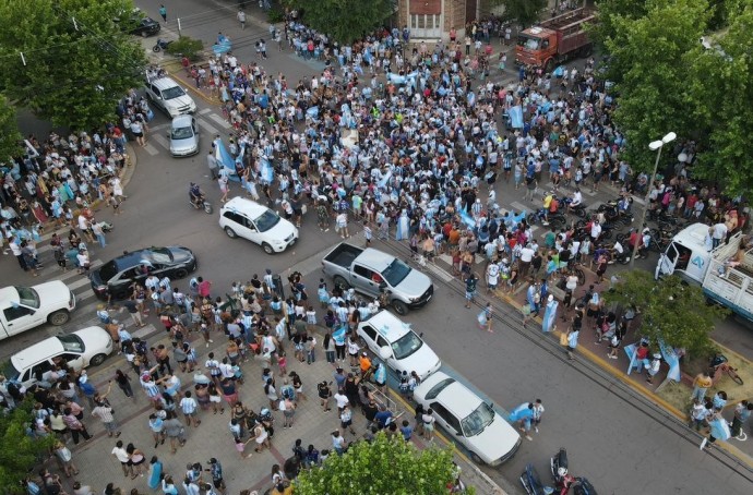 Euforia total: Argentina Campeón del Mundo