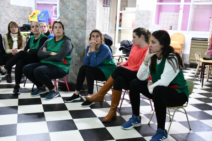 Dictaron una charla sobre lactancia materna en el Jardín Maternal