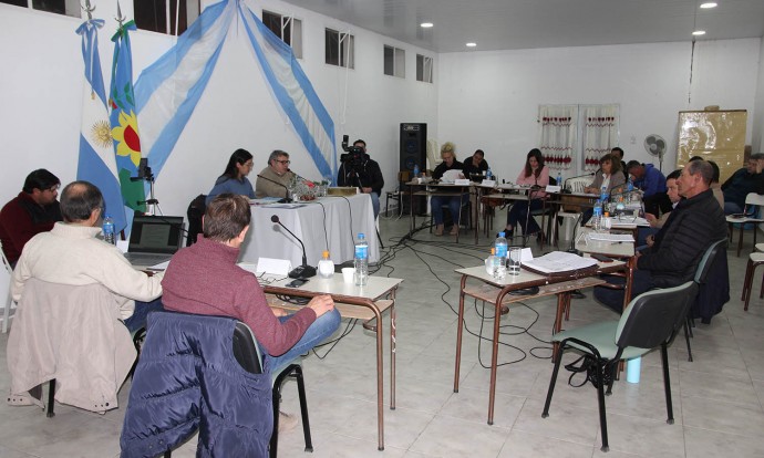 Este jueves sesiona el Concejo Deliberante en Quenumá