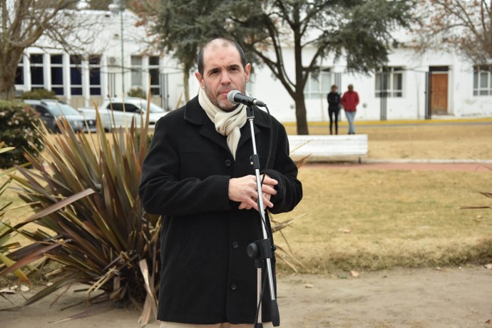 Acto para celebrar la independencia en la Plaza Principal 