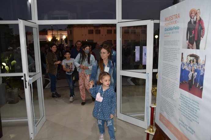 Quedó inaugurada la “Muestra Homenaje a Graciela Feito”