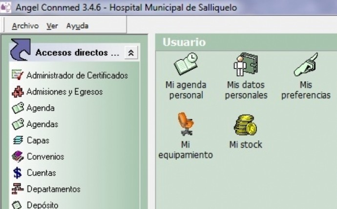 El Hospital Municipal Salliqueló ya trabaja con nuevo software