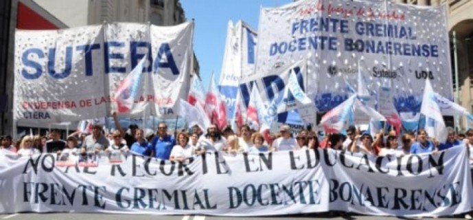 El Frente Gremial Docente anticipa un 2014 con "severos conflictos gremiales"