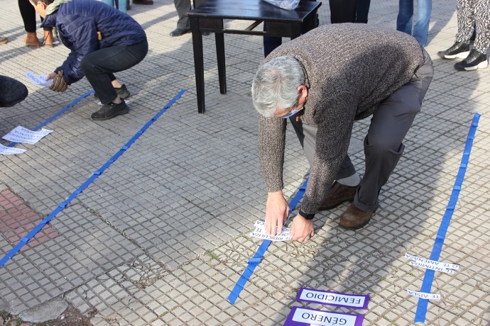 Conmemoraron el 7mo Aniversario de la marcha “Ni una menos”